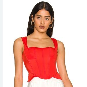 Free People HAH Knock out top, red